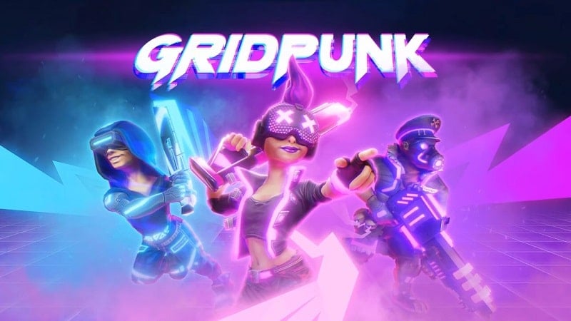 Gridpunk Battle Royale 3v3 PvP app icon