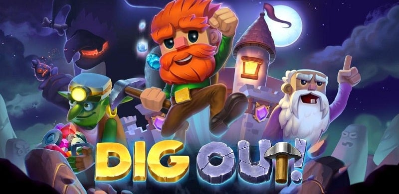Dig out! Gold Mine Game app icon