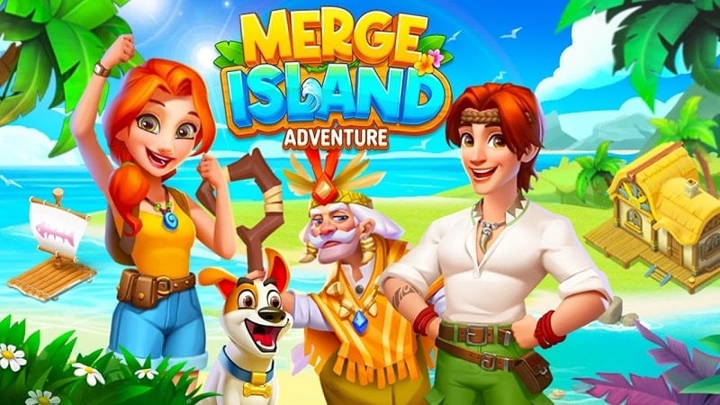 Adventure Island Merge: Save app icon