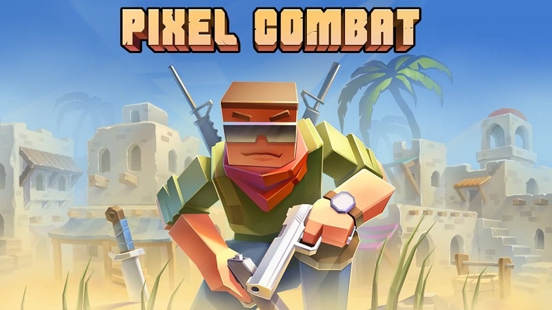 Pixel Combat: Zombies Strike app icon
