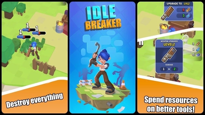 Idle Breaker - Loot & Survive app icon