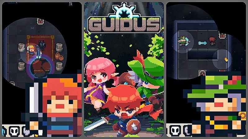 Guidus : Pixel Roguelike RPG app icon