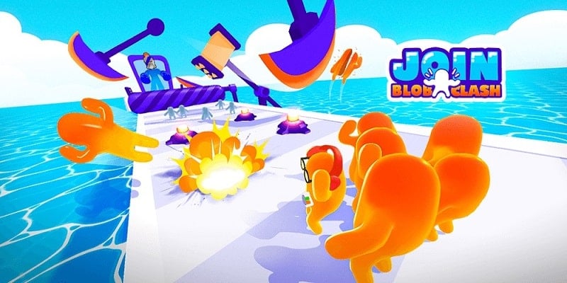 Join Blob Clash 3D: Mob Runner app icon