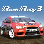 Rush Rally 3 MOD APK v1.182 (Unlimited Money, Unlocked) app icon