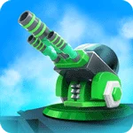 Strategy - Galaxy glow defense app icon