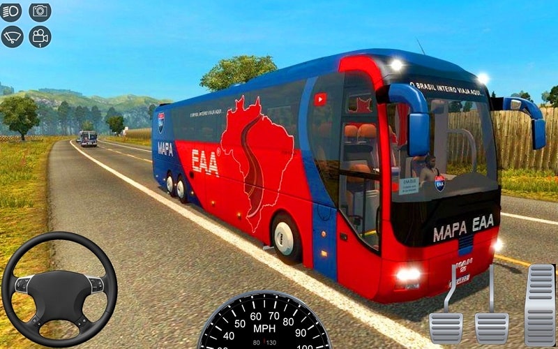 Euro Coach Bus Simulator Games APK app icon