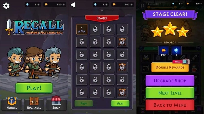 Recall – Memory Matching RPG APK app icon