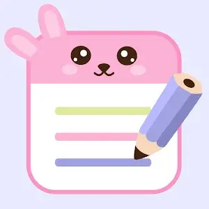 Cute Notes app icon