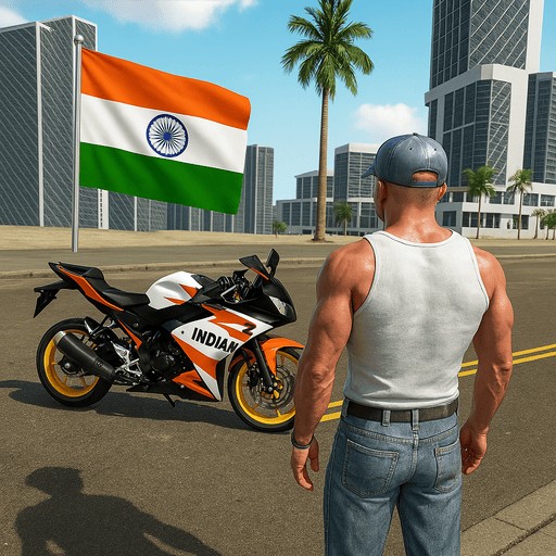 Indian Bikes Riding 3D APK app icon