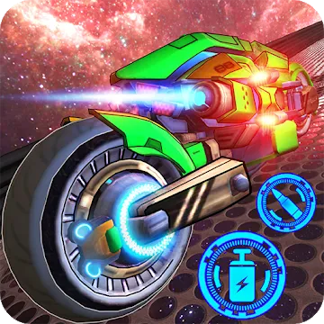 Space Bike Galaxy Race app icon