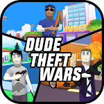 Dude Theft Wars Offline & Online Multiplayer Games app icon