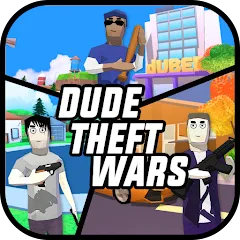 Dude Theft Wars Offline & Online Multiplayer Games - v0.9.0