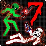 Stickman Star Warriors 7 Online app icon