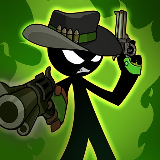 Stickman vs Zombie Dark War app icon
