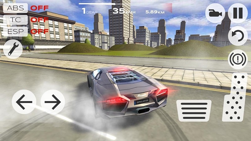 Extreme Car Driving Simulator app icon