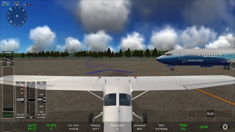 Uni Flight Simulator - vvAndroid 7.0