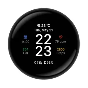 Pixel Minimal Watch Face - vv2.6.7