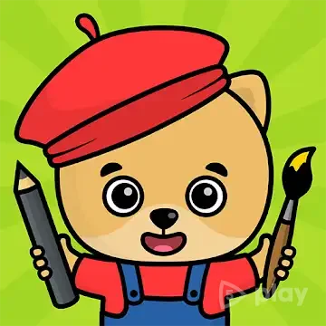 Kids Coloring & Drawing Games app icon