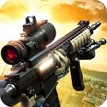 Black Battlefield Ops: Gunship Sniper Shooting app icon