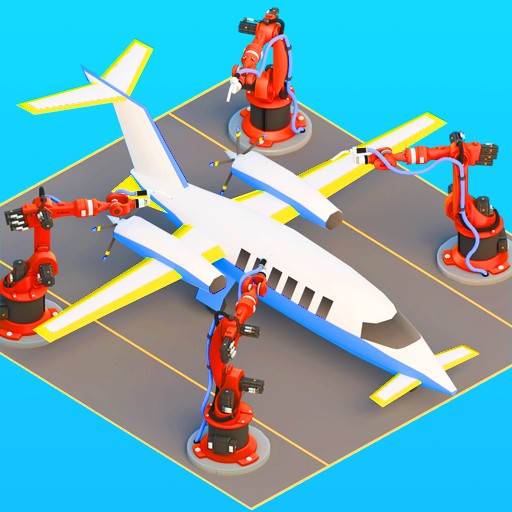 Idle Airplane Factory Tycoon APK app icon