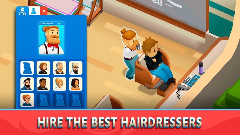 Idle Barber Shop Tycoon app icon