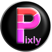 Pixly Fluo 3D Icon Pack app icon