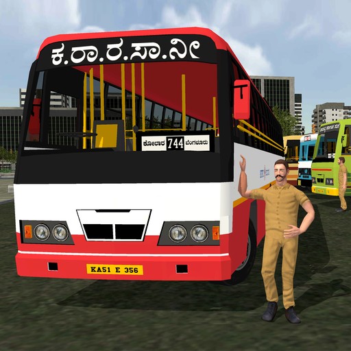 Desi City Bus Indian Simulator APK app icon