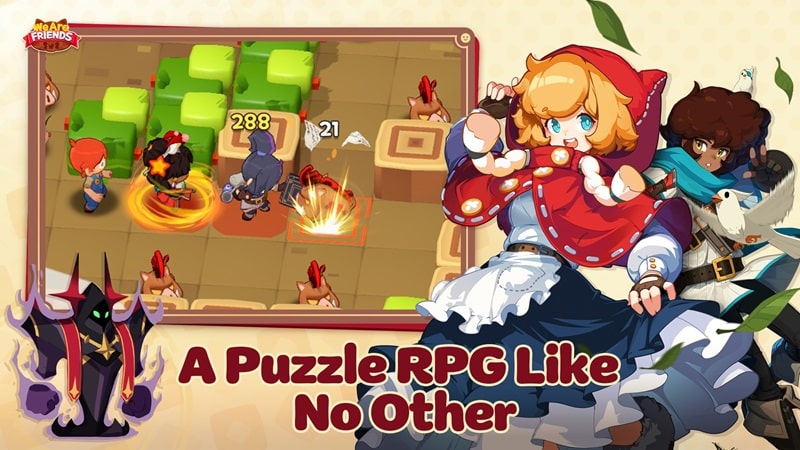 We Are Friends: Puzzle RPG app icon