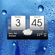 Digital Clock & World Weather app icon