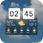 Sense Flip Clock &amp; Weather app icon