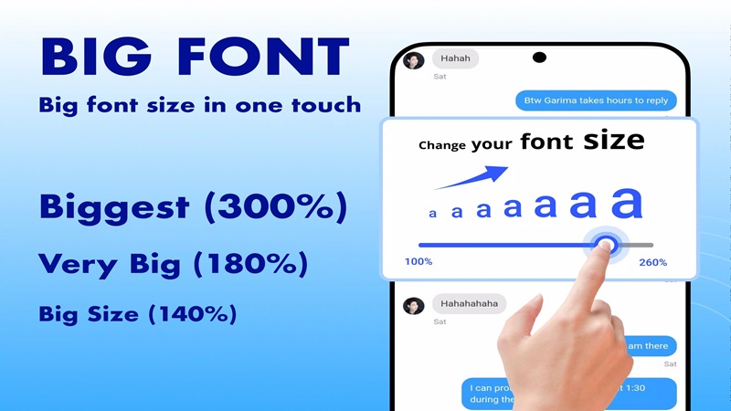 Big Font APK app icon