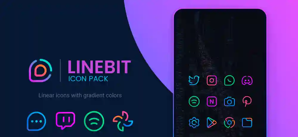 Linebit – Icon Pack app icon