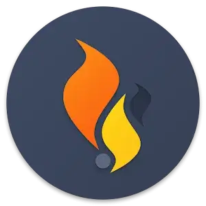 Elemento dark Icon Pack app icon