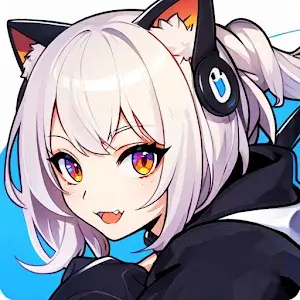 Black Seven Waifu Gacha Isekai app icon