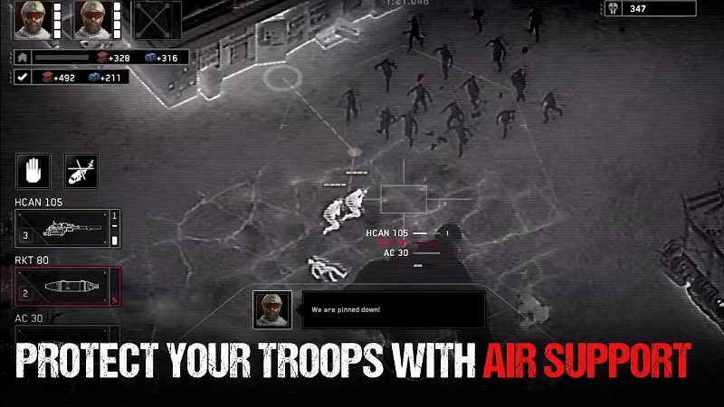 Zombie Gunship Survival app icon