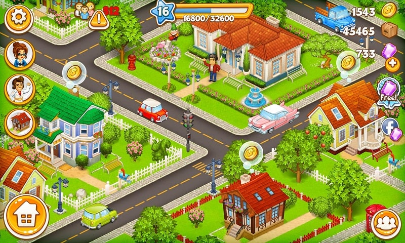 Cartoon City farm to village APK app icon