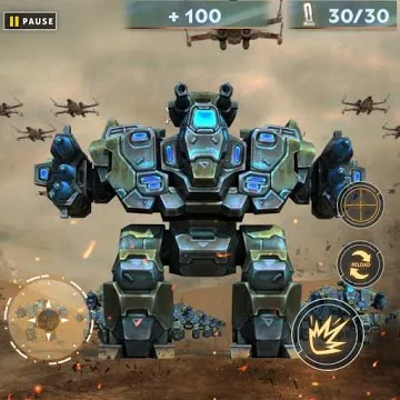 FUTURISTIC WAR ROBOTS app icon