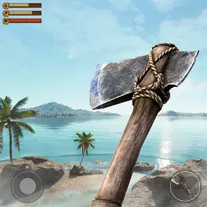 Woodcraft Island Survival Game app icon
