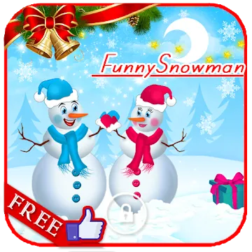 Funny Snowman LWP app icon