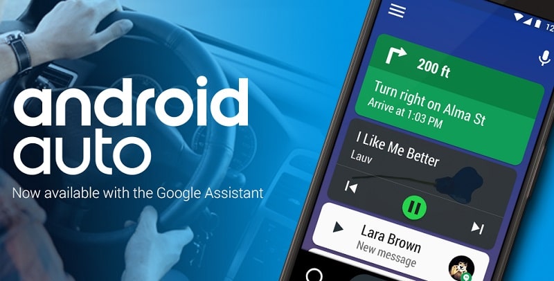 Android Auto – Google Maps, Media &amp; Messaging APK app icon