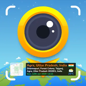 GPS Map Camera app icon
