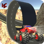 Grand Monster Truck Stunts app icon