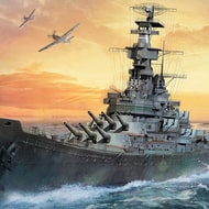 WARSHIP BATTLE: 3D World War II app icon