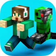 Crossy Creeper : Smashy Skins app icon