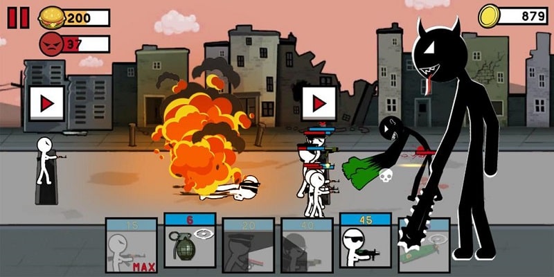 Stickman Army: World War Legacy Fight - vv2.6