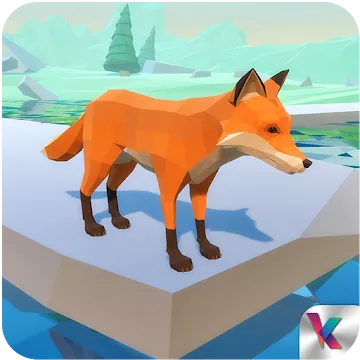 Fox Simulator Fantasy Jungle: Animal Family Games app icon