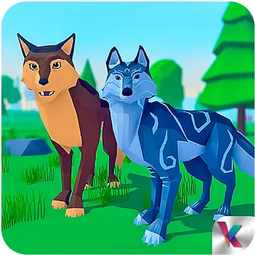 Wolf Simulator Fantasy Jungle app icon