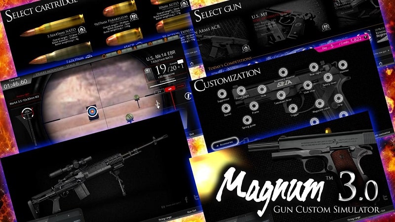 Magnum 3.0 Gun Custom Simulator app icon