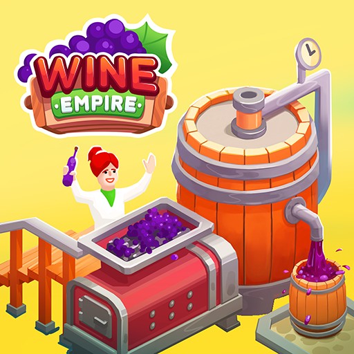 Wine Factory Idle Tycoon Game APK app icon