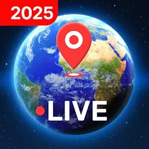 Live Earth Map app icon